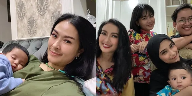 Disayang Banget, 8 Potret Perhatian Iis Dahlia Buat Nadya Mustika dan Baby Syaki - Seperti Anak dan Cucu Sendiri