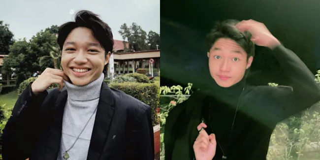 Disebut Mirip Idol KPop, Intip Potret Kiesha Alvaro Bintang 'DARI JENDELA SMP' Tampil Ganteng Pakai Turtleneck dan Setelan Hitam