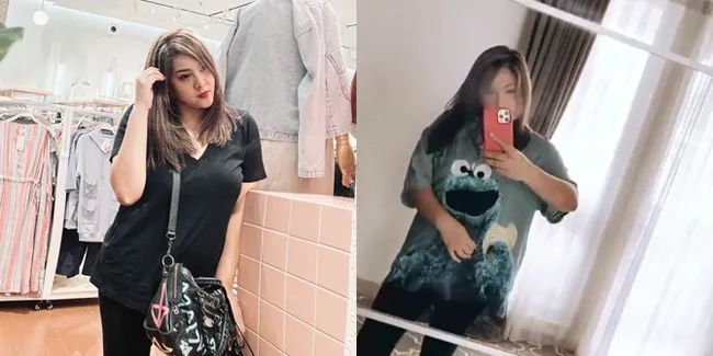 Ditinggal Iko Uwais Syuting Film Hollywood, Berikut Foto Audy Item yang Tampak Langsing dan Baju Makin Kegedean