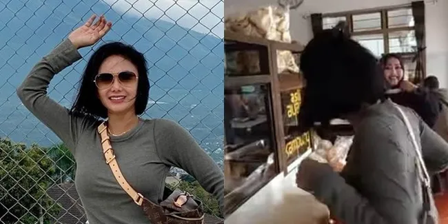 Dua Tahun Tak Pulang ke Malang, 8 Potret Yuni Shara Makan di Warung Sederhana - Kunjungi Sekolah Miliknya yang Punya SPP Rp3.500