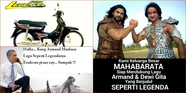 Duet Armand Maulana - Dewi Gita Dijadikan Meme Oleh Netizen