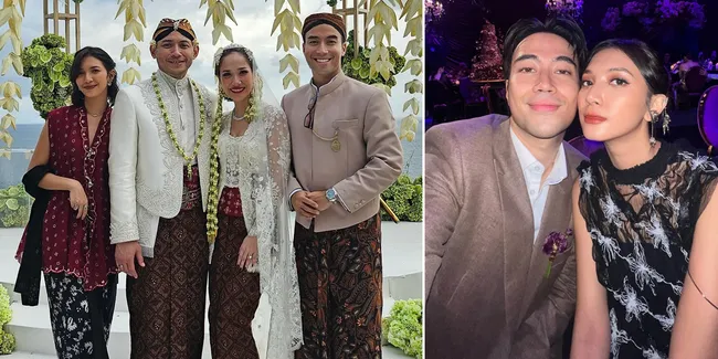 Duta Kondangan & Persahabatan, 8 Potret Mesra Vidi Aldiano dan Sheila Dara di Pernikahan BCL