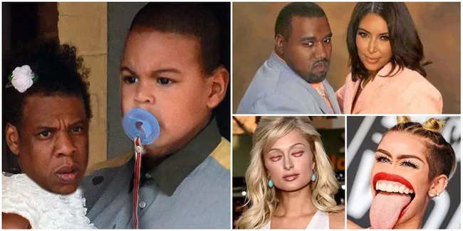 Editan Absurd Foto-Foto Selebritis, Jadi Lucu & Bikin Ngakak!