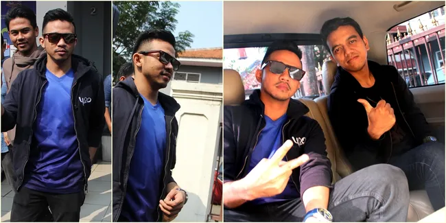 Eksklusif - Foto Momen Kebebasan Roby Geisha Dari Penjara