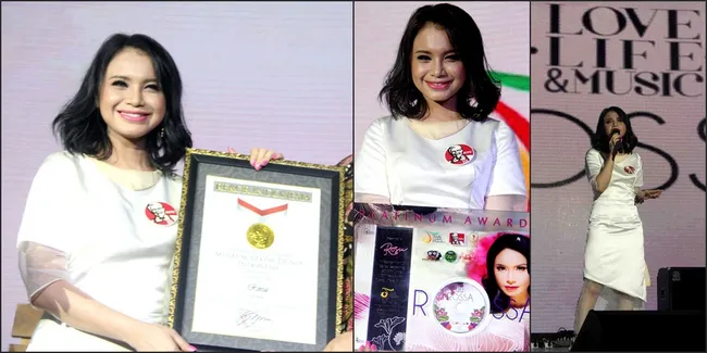 Ekspresi Bahagia Rossa - Album Baru Pecahkan Rekor MURI