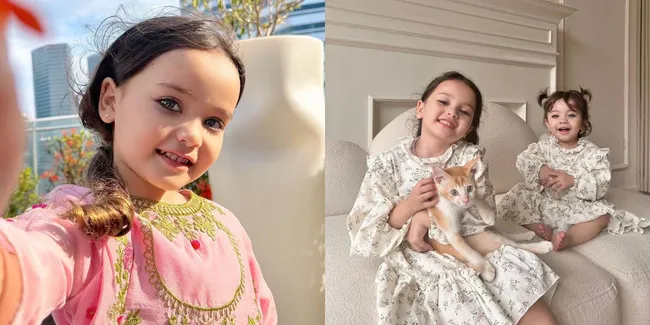 Emang Boleh Sebarbie Ini? Kenalan dengan Shireen dan Shakira - Anak Selebgram Hamidah Rachmayanti yang Parasnya Mirip Boneka