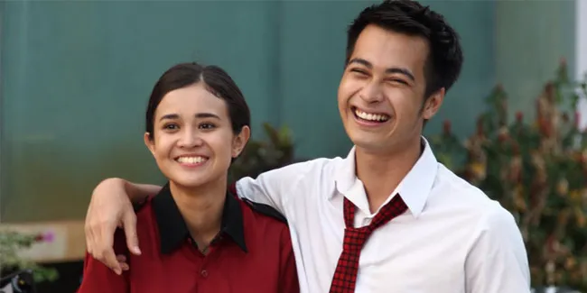 Eza Gionino - Michelle Ziudith Syuting CINTA YANG SAMA
