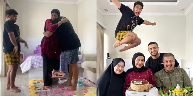 Family Goals Bikin Iri! 8 Potret Surprise Ulang Tahun Adik Fadil Jaidi, Pak Muh Dibuat Kesal dengan Tingkah Anaknya