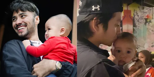 Fanboy Ganteng Cipung, Potret Rayyanza Dikeloni Angga Yunanda dan Diciumin Refal Hady