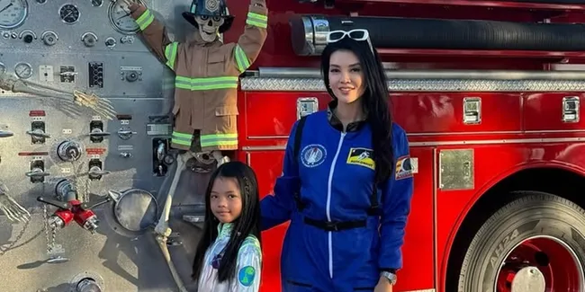 Farah Quinn Rayakan Halloween Bareng Anak di Amerika Serikat, Seru Pesta Kostum