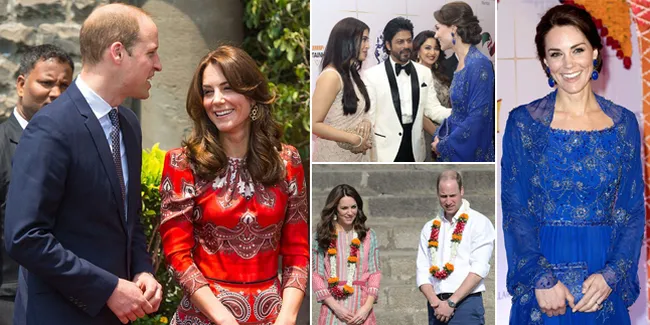 Fashion Kate Middleton Saat di India, Cantik & Stylish Menawan