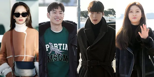 Fashion Musim Dingin Bintang Drama Menuju MAMA 2017 Hong Kong