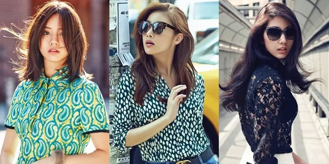 Fashion Street di New York Ala Artis Cantik Korea, Cool Banget