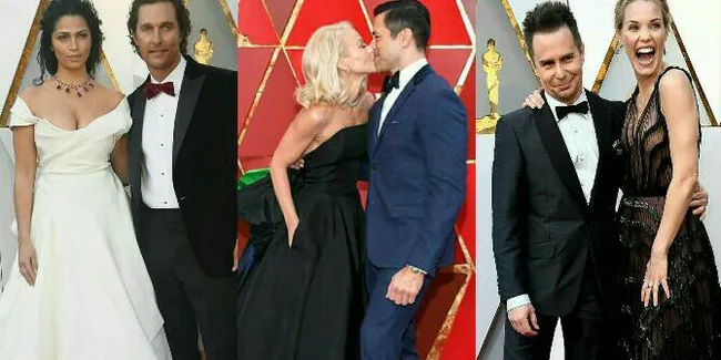 FOTO : 10 Pasangan Selebritis Romantis Meriahkan Oscar 2018