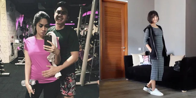 FOTO: 10 Ibu Muda Yang Tetep Stylish & Kece Saat Sedang Hamil 