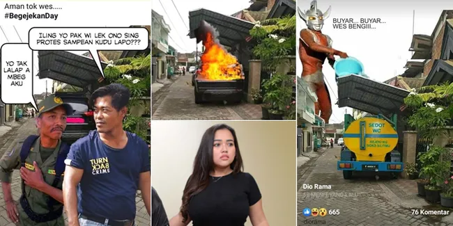 FOTO: 10 Meme Viral Kanopi Clara Gopa yang Makan Jalan Umum, Kocak Banget!