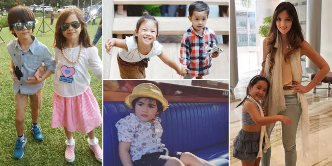 FOTO: 12 Anak Artis Indonesia Paling Stylish, Lucu Bikin Gemas!