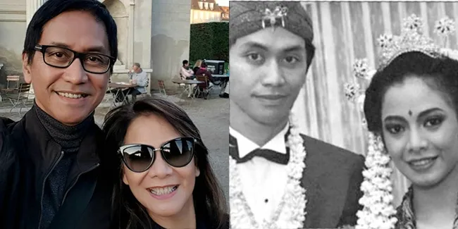 FOTO: 30 Tahun Menikah, Memes dan Addie MS Romantis di Eropa