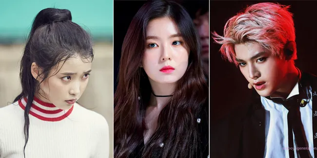 FOTO: 8 Idol K-Pop dengan Ekspresi Dingin & Menyeramkan, IU - Taeyong NCT