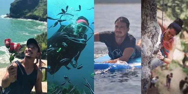FOTO 8 Selebriti Ini Cocok Jadi Teman Traveling Jelajah Nusantara