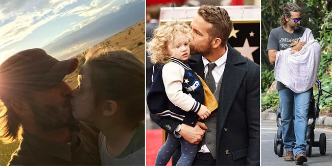 FOTO: 9 Hot Daddy Hollywood Saat Asuh Anak, Ganteng Bikin Meleleh