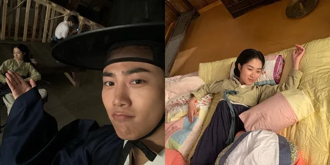 Foto Aib Kim Hye Yoon di Lokasi Syuting 'SECRET ROYAL INSPECTOR & JOY' yang Disebarkan Taecyeon 2PM