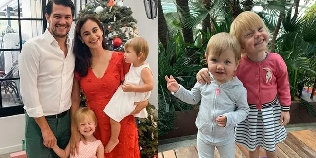 Foto Allie dan Ollie Anak-Anak Marissa Nasution, Duo Pirang Super Imut Berdarah Jerman
