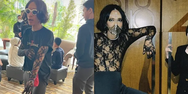 Foto Aming di Premiere Film 'KUNTILANAK 3', Pakai Dress See Through dan Jadi Sorotan