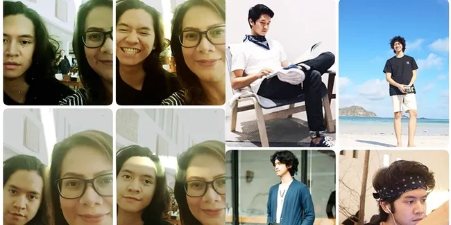 FOTO: Anak Kedua Ultah, Memes Kenang Perkembangan Tristan