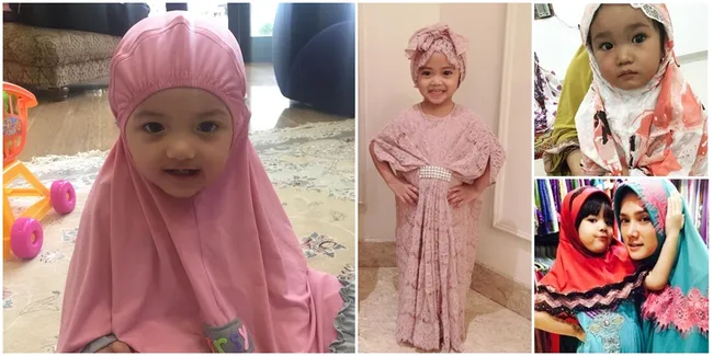 FOTO: Anak Seleb Saat Pakai Mukenah & Hijab, Cantik Meneduhkan