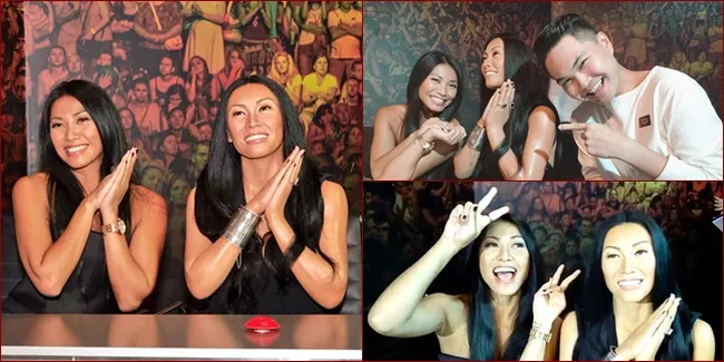 FOTO: Anggun Kenalkan 'Saudari Kembar'-nya di Bangkok