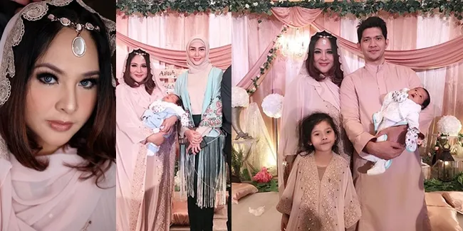 FOTO Aqiqah Anak Kedua Audy - Iko Uwais, Hangat Bersama Keluarga