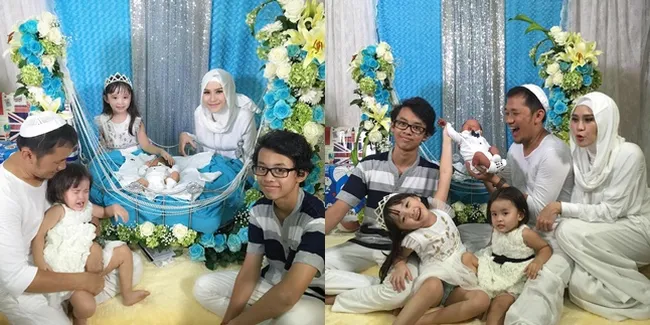 FOTO: Aqiqah Anak Zaskia Adya Mecca, Syahdu Penuh Doa Cinta