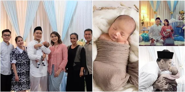 FOTO: Aqiqah Putra Arie Untung & Fenita, Dihadiri Tya Ariestya