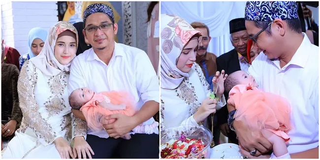 FOTO: Aqiqah Putri Cantik Pasha Ungu - Adelia Wilhelmina, Kesha