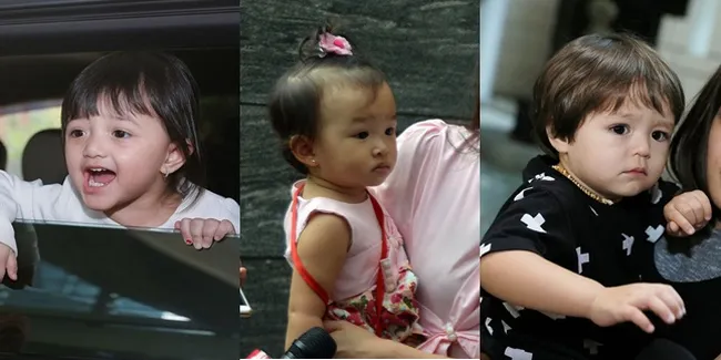 FOTO: Arsy Hingga El, Inilah Bayi Cantik-Ganteng Tamu Ultah Amora