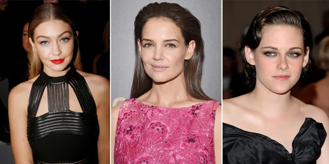 FOTO: Artis-Artis Hollywood Ini Makin Cantik Dengan Rambut Klimis
