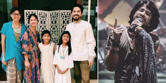 FOTO: Aryo Wahab, Papa Ganteng Rock & Roll Yang Sayang Keluarga