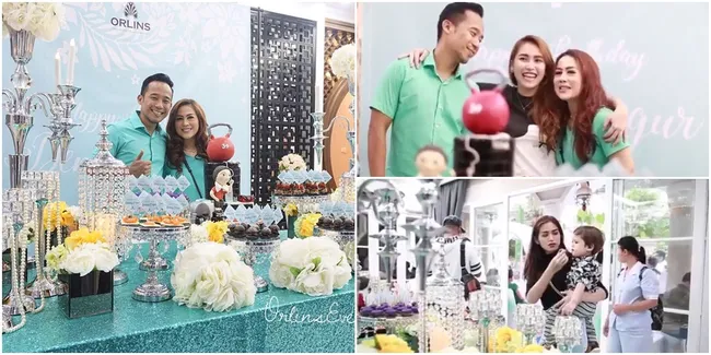 FOTO: Ayu - Jedar, Inilah Tamu Undangan di Ultah Deni Cagur