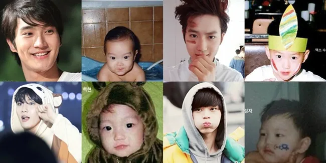 Foto Baby dan Masa Kini Idol Ganteng Korea, Nyaris Tak Ada Beda