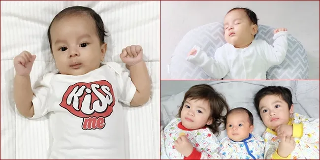FOTO: Baby Z, Bayi Jonathan Frizzy Yang Ganteng Menggemaskan