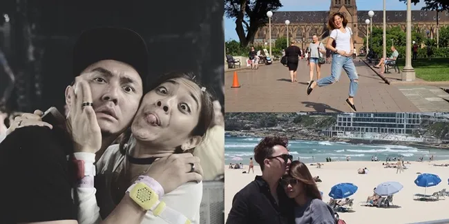 FOTO: Babymoon Romantis Omesh - Dian Ayu Lestari ke Australia