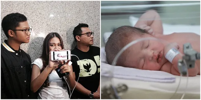 FOTO: Bahagia! Keluarga Anang Hermansyah Kenalkan Baby Arsya