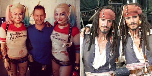 FOTO: Bak Kembar, Stuntman Ini Mirip Banget Dengan Aktor Aslinya