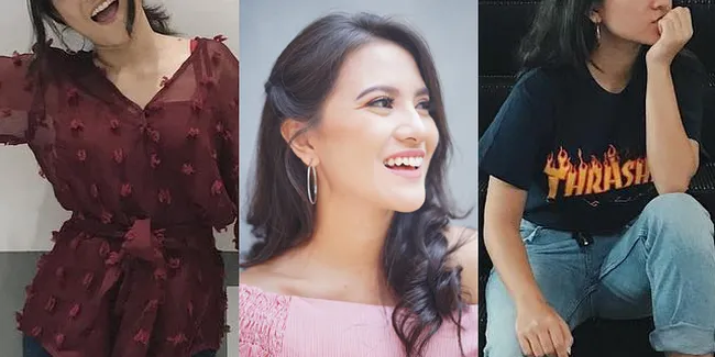 FOTO: Begini Potret Gaya 'Chic And Casual' Ala Marsha Aruan
