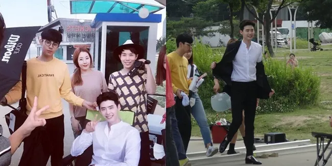 FOTO: Behind The Scene Drama Baru Lee Jong Suk, Ganteng Maksimal