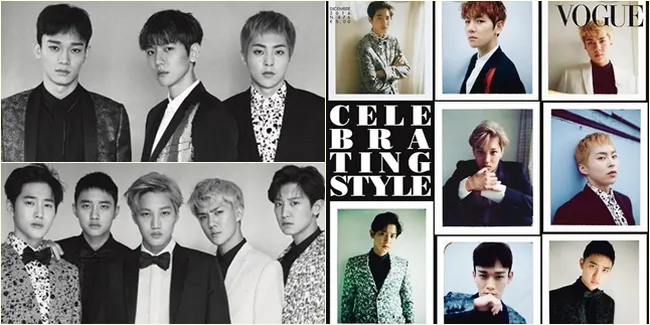 FOTO: Berpakaian Ala Gentlemen, Para Member EXO Tampil Mempesona