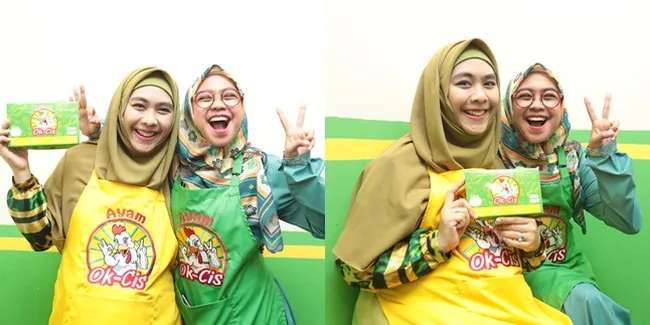 FOTO: Biar Sering Bertemu, Oki Setiana & Ria Ricis Bisnis Bareng