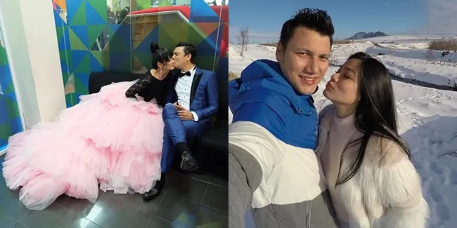 FOTO: Bikin Baper! Momen Romantis Titi Kamal & Christian Sugiono