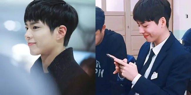 FOTO: Bikin Fans Tertipu, Siswa SMA Ini Bak Kembaran Park Bo Gum
